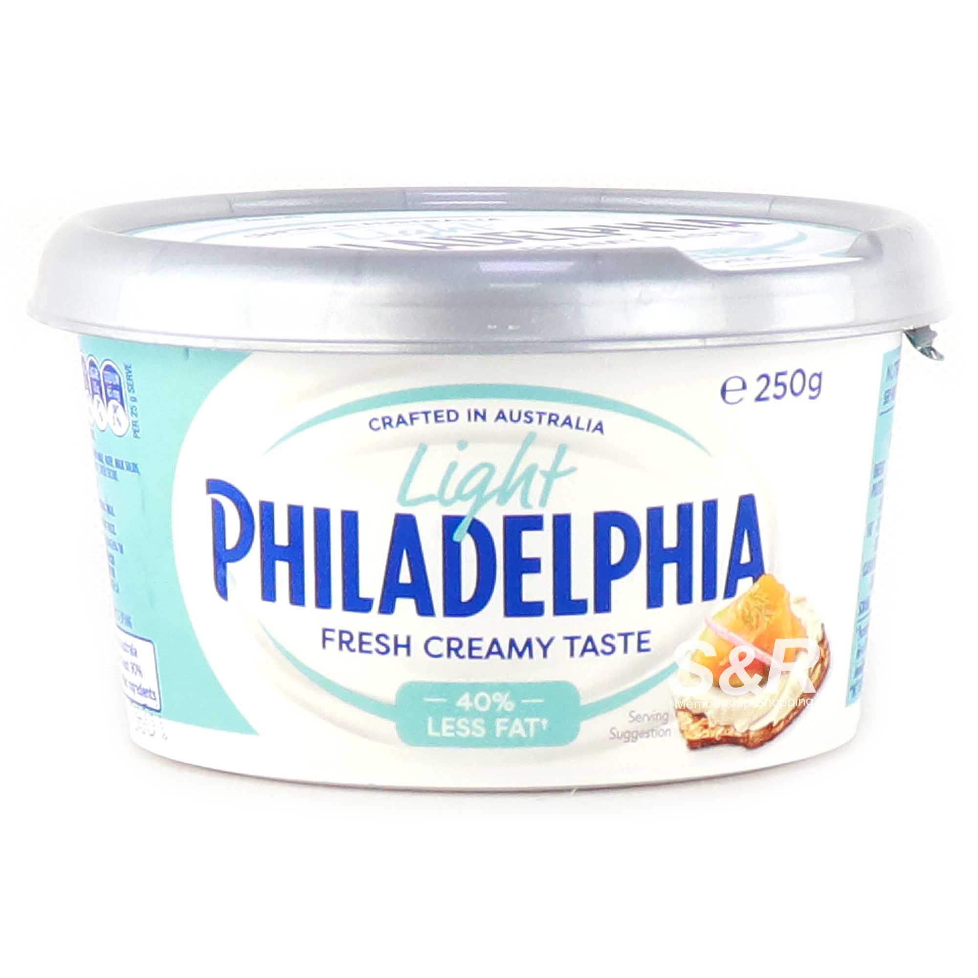 Light Philadelphia Fresh Cream Cheese 250g